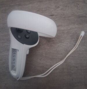 Genuine Oculus Meta Quest 2 Controller - (Left Only) No Battery Cover